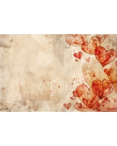 Fabric Photography Background Valentine's Day / Backdrop 6031