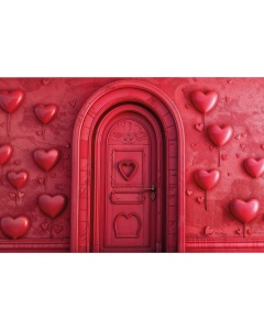 Fabric Photography Background Valentine's Day / Backdrop 6049