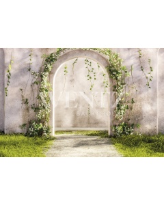 Fabric Photography Background Mother's Day Floral Arch / Backdrop 5819