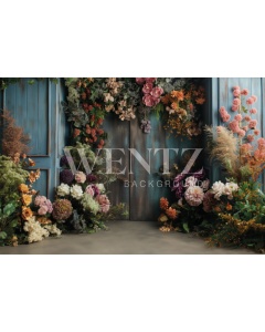 Fabric Photography Background Mother's Day Floral Scenery / Backdrop 5841