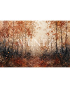 Fabric Photography Background Fall Grove / Backdrop 5919