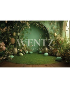 Fabric Photography Background Easter / Backdrop 5628