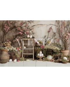 Fabric Photography Background Easter / Backdrop 5614