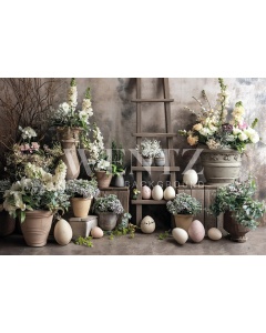 Fabric Photography Background Easter / Backdrop 5616