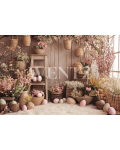 Fabric Photography Background Easter / Backdrop 5617