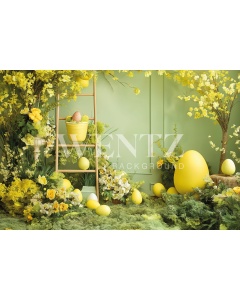 Fabric Photography Background Easter / Backdrop 5619