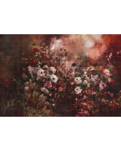 Fabric Photography Background Fine Art Floral / Backdrop 6335